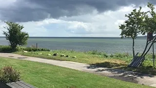 Blick auf die Landschaft von Vilstrup Strandhus