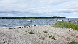 Strand in der Nähe von Stenderup Havblikhus