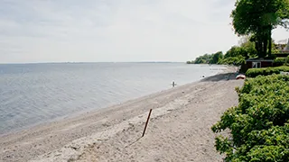 Strand in der Nähe von Kelstrup Skovhus