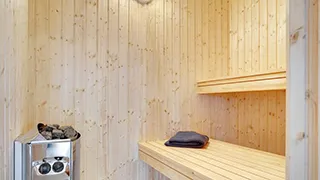 Sauna in Faurholm Poolhus