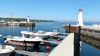 Hafen in der Nähe von Mommark Poolhus