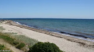 Strand in der Nähe von Fiskerløkken Aktivhus