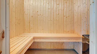 Sauna in Tandsryd Poolhus