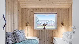 Schlafzimmer in Søndermark Poolhus