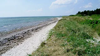 Strand in der Nähe von Flensburger Förde Poolhaus