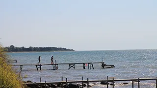 Strand in der Nähe von Torsthoved Aktivhus