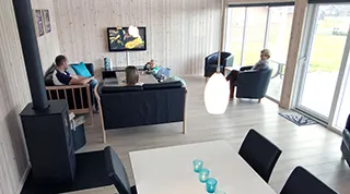 Wohnzimmer von Vesterkobbel Aktivhus