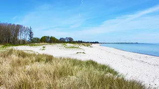 Strand in der Nähe von Hus Bleshøy