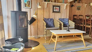 Ofen in Hejlsminde Haus