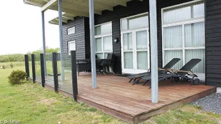 Terrasse von Aarøsund Hyggehus