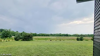 Ausblick von Aarøsund Hyggehus