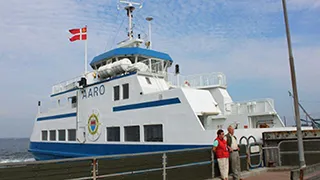 Hafen in der Nähe von Aarøsund Hyggehus