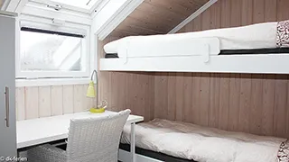 Schlafzimmer in Anjas Hus