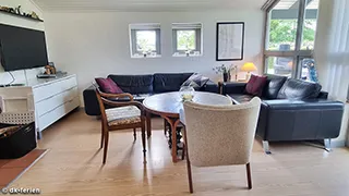 Wohnzimmer von Feriehus Lærkemose