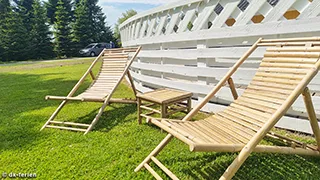 Terrasse von Bjarnes Hygge