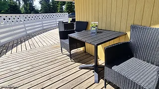 Terrasse von Bjarnes Hygge