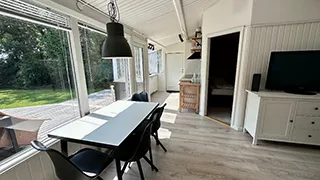 Essbereich in Birkemose Strandhus