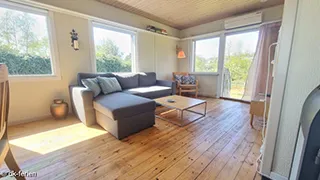 Wohnzimmer von Skarrev Strandhus