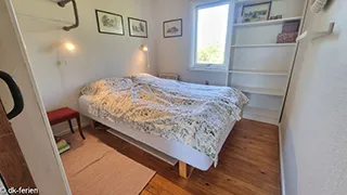 Schlafzimmer in Skarrev Strandhus