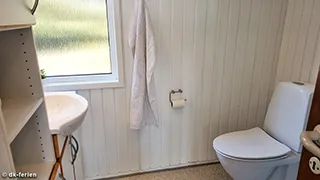 Badezimmer in Skarrev Havkighus