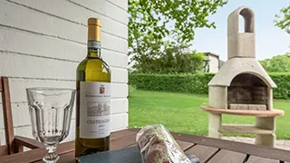 Terrasse von Hus Slugten