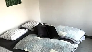 Schlafzimmer in Afslap-Paradis