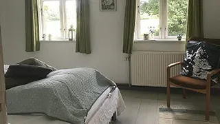 Schlafzimmer in Afslap-Paradis