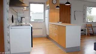 Küche in Jepsens Sommerhus