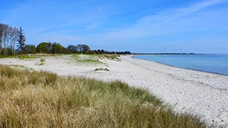 Strand in der Nähe von Helles Feriehus