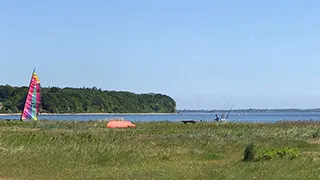 Strand in der Nähe von Vilstrup Panoramahus