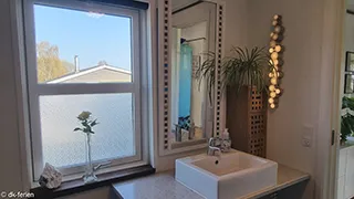 Badezimmer in Hus Hejsager