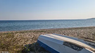 Strand in der Nähe von Hus Hejsager