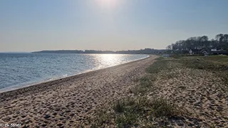 Strand in der Nähe von Hus Hejsager