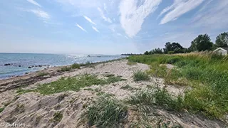 Strand in der Nähe von Hus Ørby