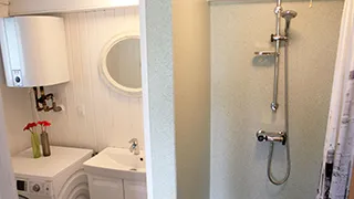 Badezimmer in Strandhus Jørgensen