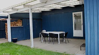 Terrasse von Hus Storebælt