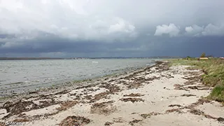 Strand in der Nähe von Hus Tåsinge