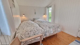 Schlafzimmer in Hus Bøgebjerglund Havblik