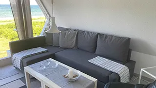 Wohnzimmer von Drei Terrassen Strandhus