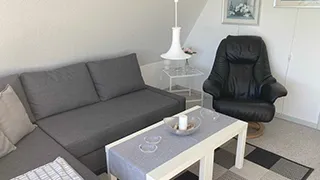 Wohnzimmer von Drei Terrassen Strandhus