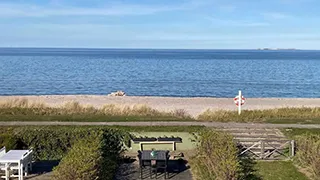 Terrasse von Drei Terrassen Strandhus