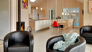Wohnzimmer von Hus Kronens Have