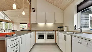 Küche in Hus Kronens Have