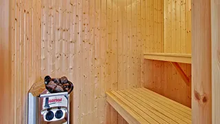 Sauna in Slottet Aktivhus