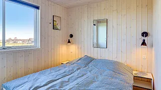 Schlafzimmer in Hønnerup Aktivitätshus