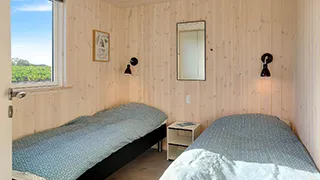 Schlafzimmer in Hønnerup Aktivitätshus