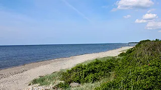 Strand in der Nähe von Paradies Poolhus