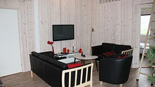 Wohnzimmer von Pilevænget Hus