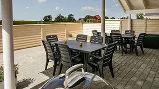 Terrasse von Nordborg Aktivhus