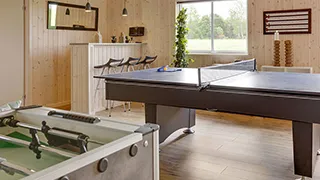 Tischtennisplatte  Dybdal Poolhus
